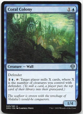 Coral Colony 45 Uncommon Dominaria United Near Mint