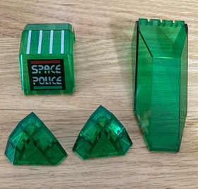 Lego Space Police II: 6897 Rebel Hunter - 100% Complete & Correct - EXCELLENT