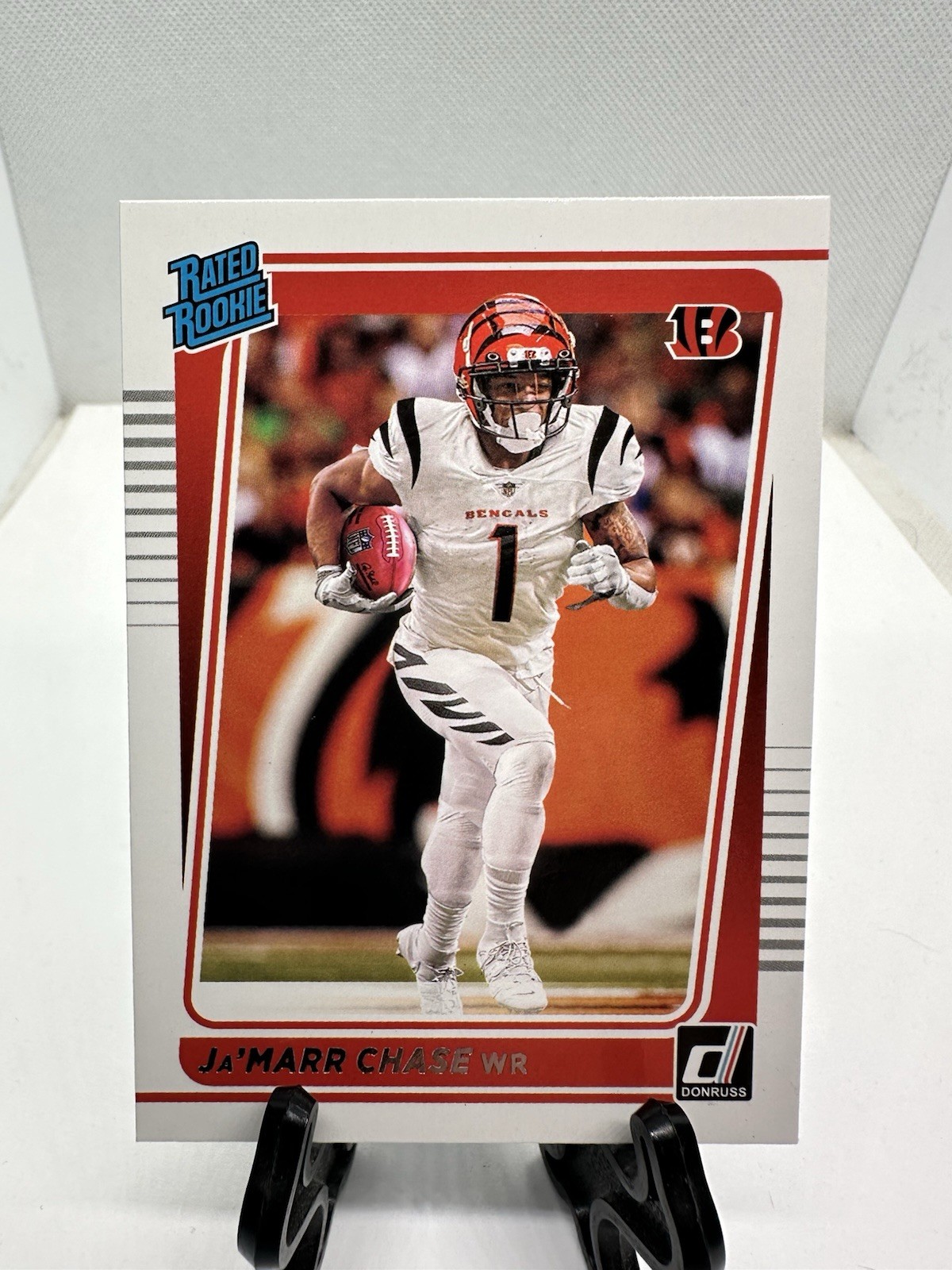 2021 Panini Donruss - Rated Rookie Ja'Marr Chase #262 (RC) B1-6