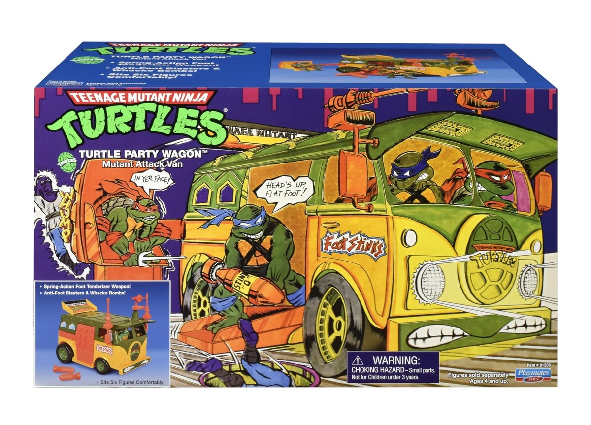 タートルズパーティワゴン&ボートセット Amazon.com: Teenage Mutant Ninja Turtles, Turtle Party Cruiser w