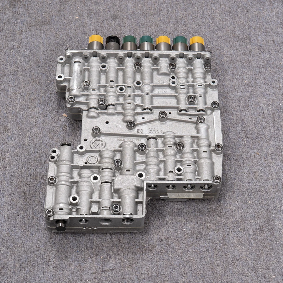 Cuerpo de válvula de transmisión de 6 velocidades y solenoides Fit BMW 545i 645Li 750Li 760i 6HP19 Foto 4 de 4