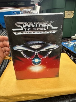 Star Trek The Movies 25th Anniversary Collector's Set of 5 VHS Box Set Seal + VI