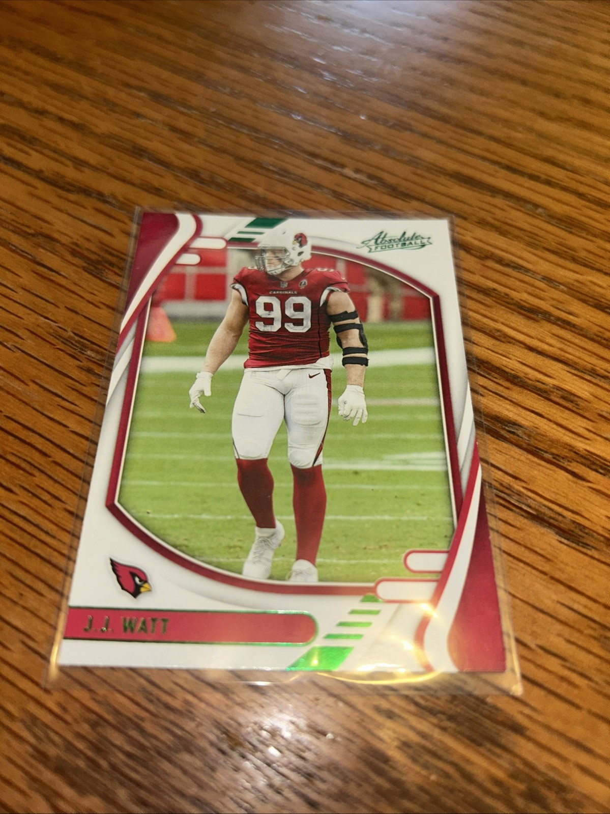 2021 Panini Absolute - J.J. Watt #14 Green