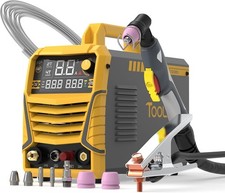 50A Non-Touch Pilot ARC Air Plasma Cutter 1/2" Clean Cut no power cord adapter