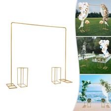 Metal Wedding Stand Wedding Backdrop Stand Balloon Stand with Flower Stands