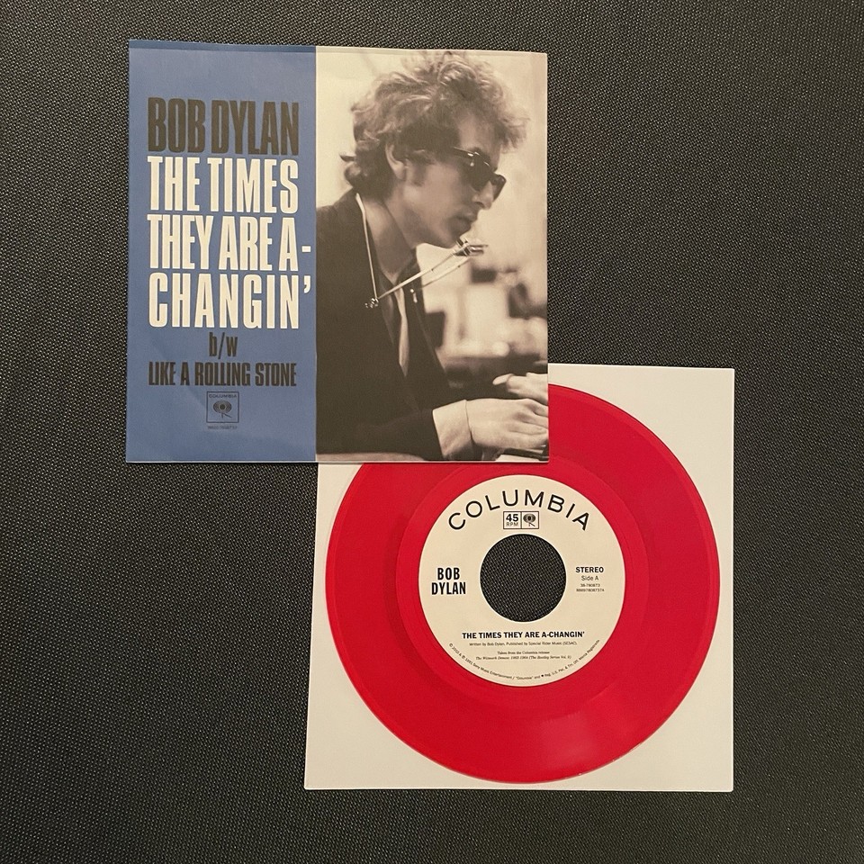 BOB DYLAN THE TIMES THEY ARE ACHANGIN' / LIKE A