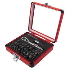 Sunex Tools 38pc Mini Ratchet and Bit Set 9726 NEW