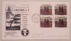 Group of 7 Artists - Canada First Day Cover FDC (Block of 4) #518