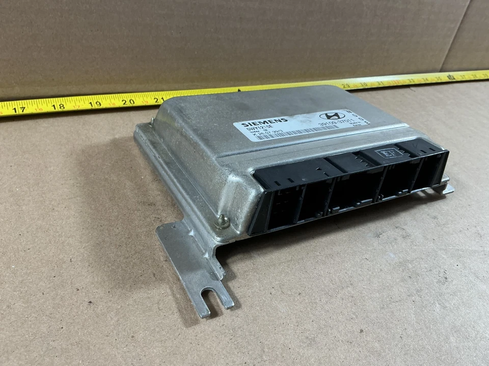 Unidad de control del motor Hyundai Sonata 1999-2001 módulo ECU ECM 39109-37011 Foto 3 de 4