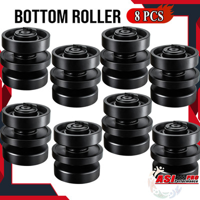 8xBottom Rollers Track Roller for Kubota SVL65 SVL75 SVL90 SVL95,SVL97 Excavator