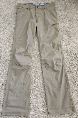 Wrangler ATG All Terrain X Gear Utility Work Hike Pants Mens 32x32 Zipped Pocket