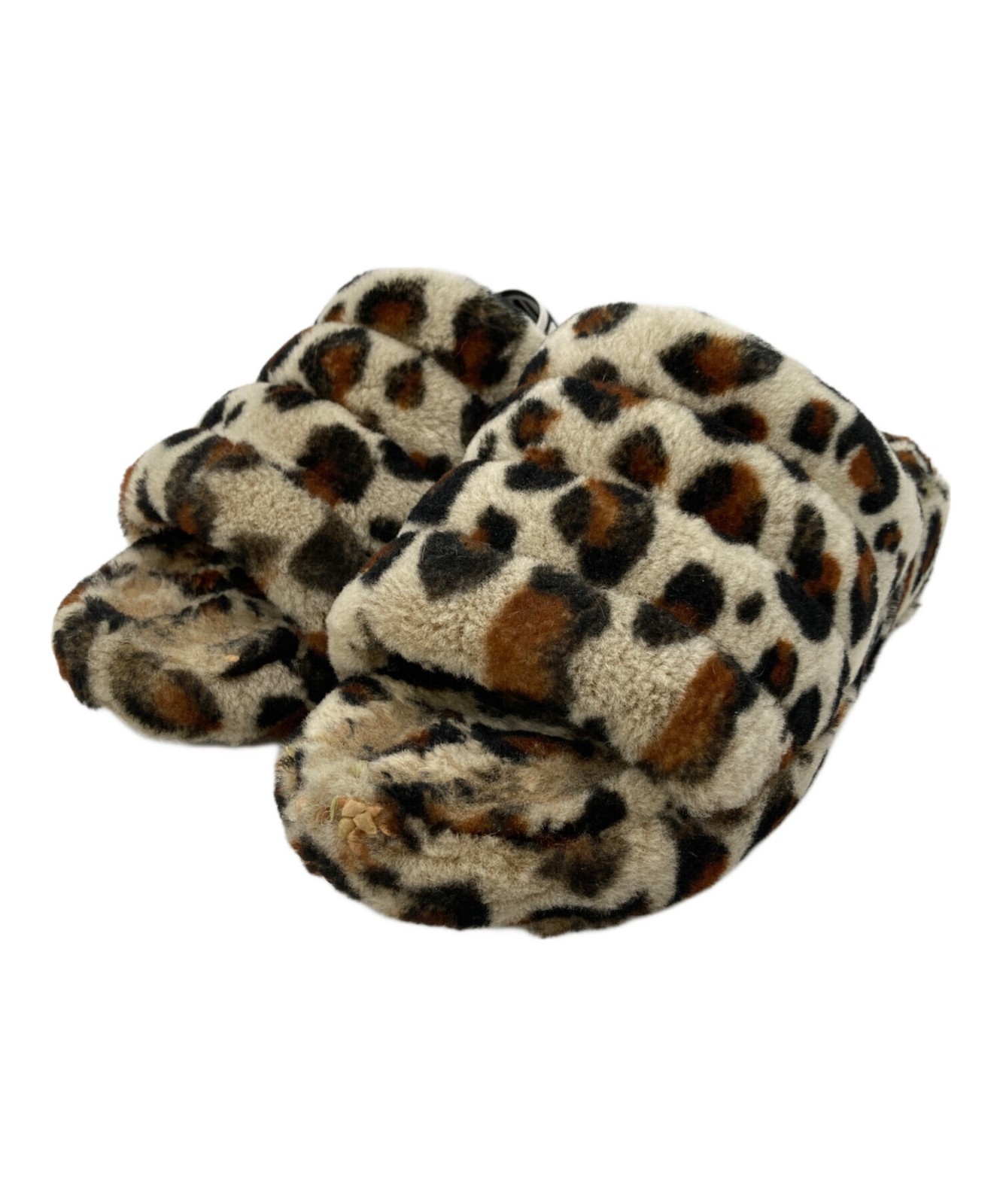 UGG Fluff Yeah Slide Leopard/ Beige/ Shearling Fl… - image 1