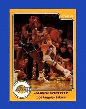 1983-84 Star Set-Break # 25 James Worthy NM-MT OR BETTER *GMCARDS*