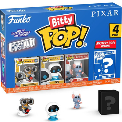 Funko Disney / Pixar Bitty POP! WALL-E Micro Figure 4-Pack