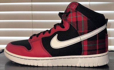  Ex Cond  Sz 11 Nike Dunk High SE Tartan Plaid 2023 DV0826-001 