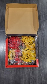 Nice 8143 LEGO RACERS Red & Yellow Ferrari F430 Challenge 1:17 Retired Rare L@@K