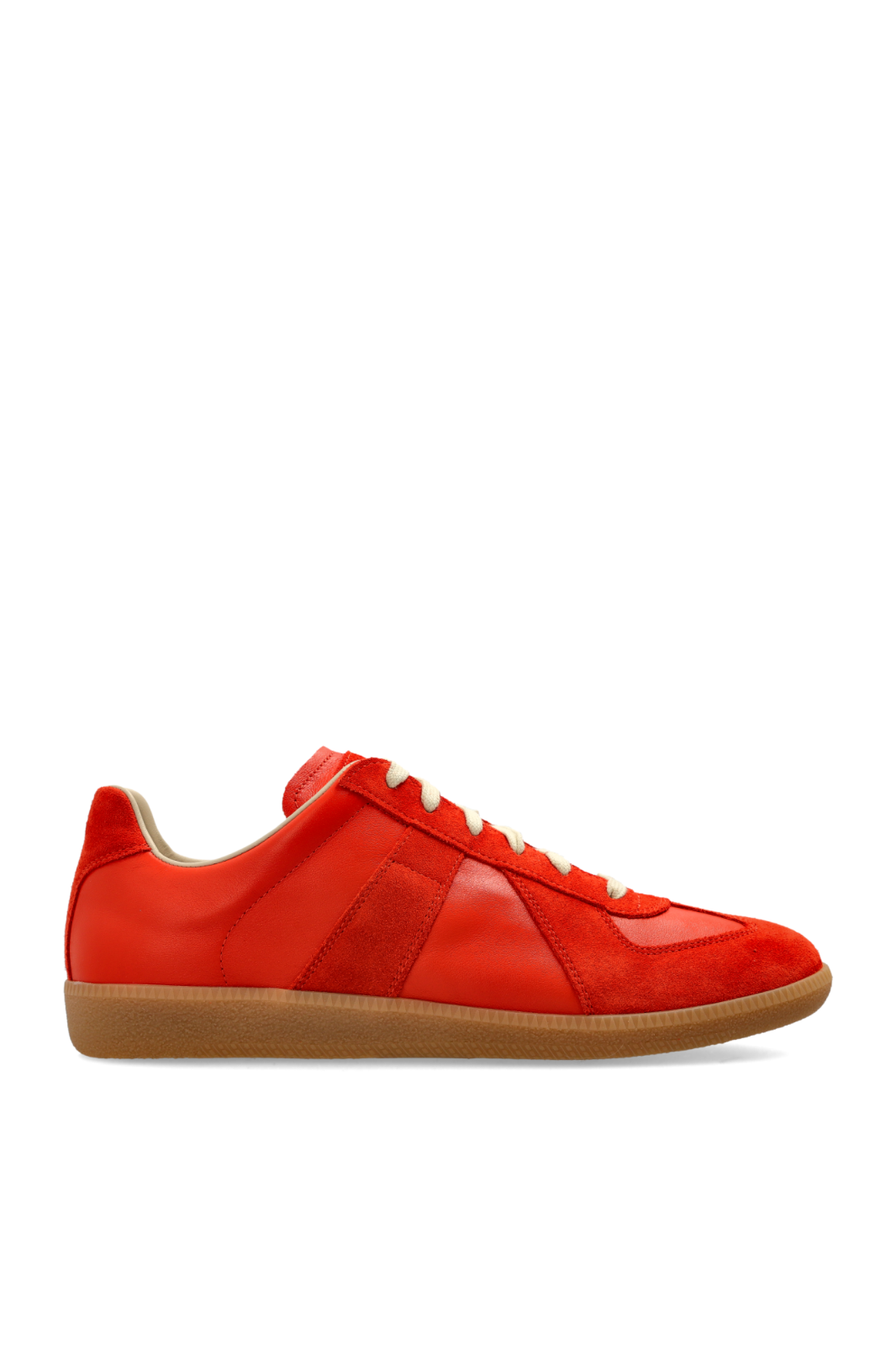 MAISON MARGIELA Red Suede Sneakers New & Authentic