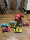 Vintage Hot Wheels Lot Of 8 Cars Scooby Drag Nascar Kellogg