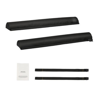 Universal Roof Rack Pads for Kayak Canoe Surfboard, 88lb Load, No-Tool Install