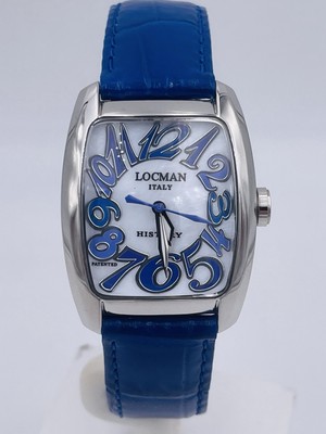 Armbanduhr Locman History 488BW/349 Stahl/Titan Lady 30x34mm Pizazz Neu