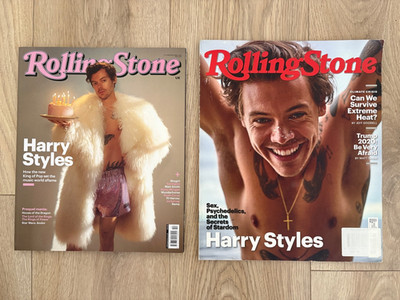 HARRY STYLES ROLLING STONE MAGAZINES