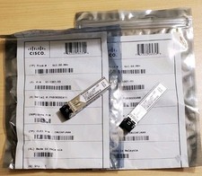 CISCO GLC-SX-MM COM 30-1301-03 1000BASE SFP SWITCH TRANSCEIVER LOT OF 2