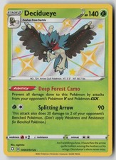 Decidueye SV003/SV122 Shiny Rare Shining Fates Shiny Vault Pokemon Holo NM on eBay