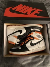 Electro Orange Jordan 1’s High Top
