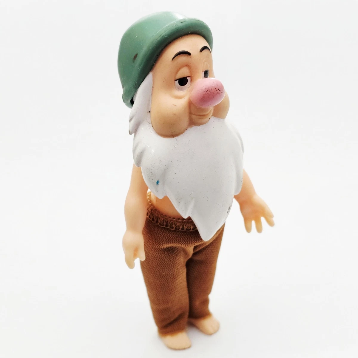 2009 Mattel DISNEY PRINZESSINNEN SCHNEEWITTCHEN 4" Figur ZWERG SCHLAFMÜTZ Sleepy
