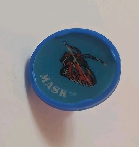Vintage 1985 M.A.S.K. Thunderhawk Cereal Premium Flicker Ring Kenner Lenticular - Picture 5 of 10