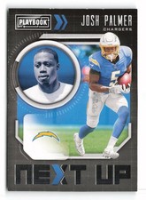 2021 Panini Playbook #NXT-JPA Josh Palmer Next Up Los Angeles Chargers