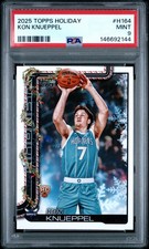2025 TOPPS HOLIDAY #H164 KON KNUEPPEL PSA 9