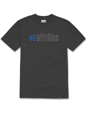 Etnies Ecorp Kurzarm T-Shirt schwarz/blau/weiß Herren