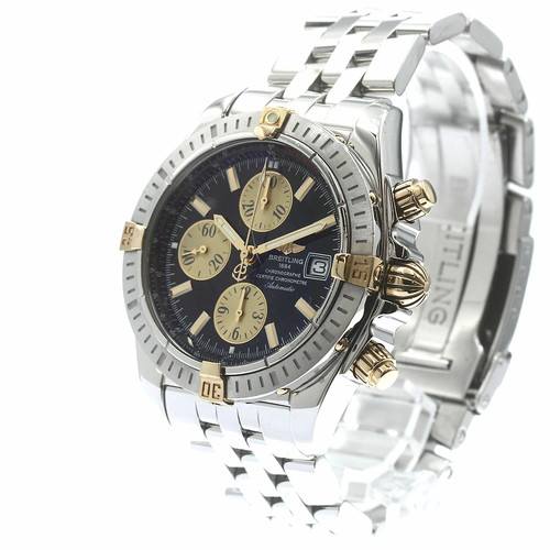 BREITLING Chronomat Evolution Date B13356 Stainless Steel Auto...