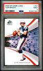 2004 SP GAME USED #57 TOM BRADY PSA 9
