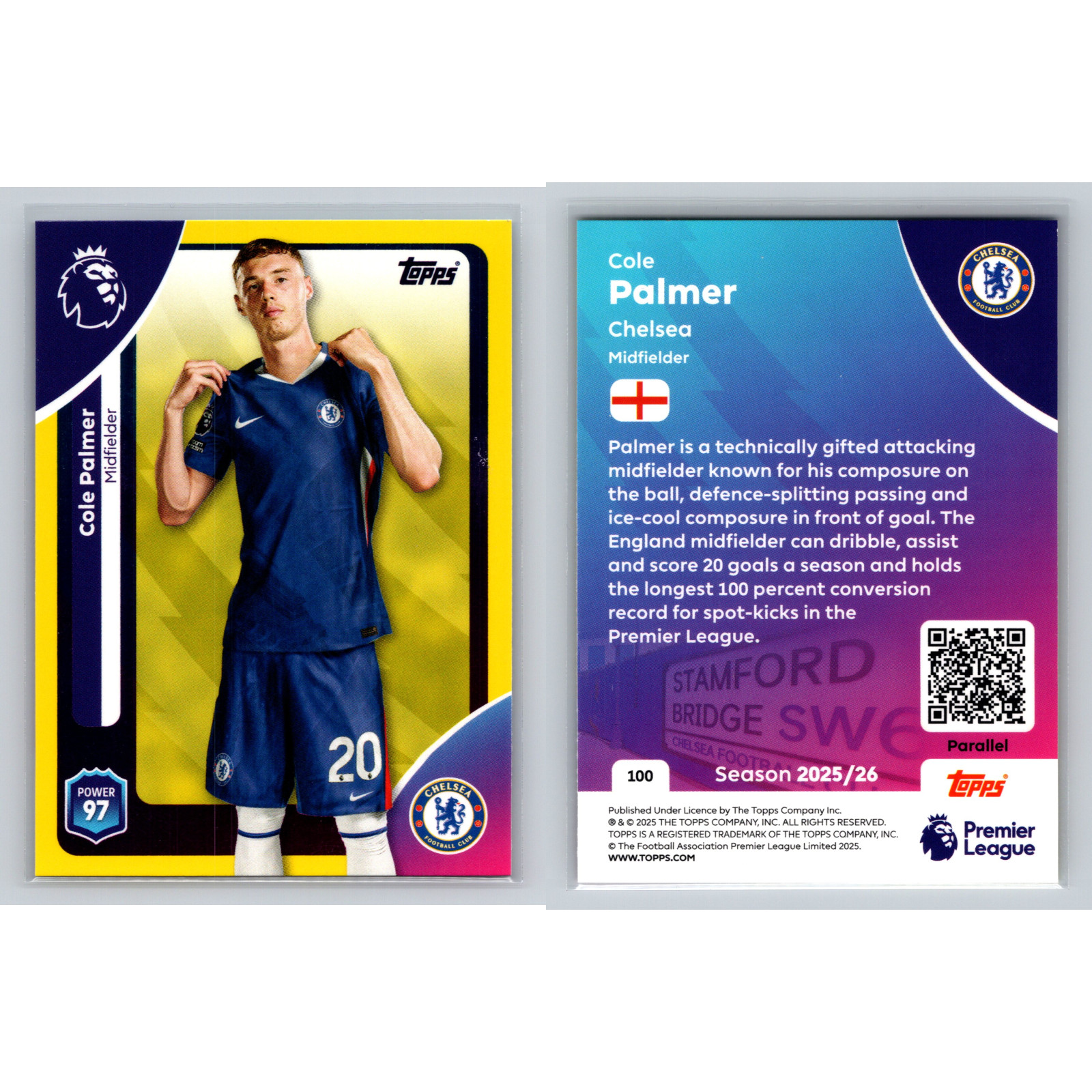 Chelsea Lot Topps Panini Rookie RC Premier UEFA Prizm Select Insert Parallel 20c view 18