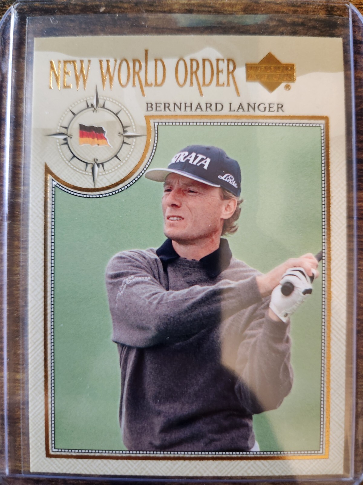 2002 Upper Deck Golf Bernhard Langer New World Order #71 Golfer
