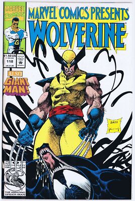 MARVEL COMICS PRESENTS # 118 US Comic 1992 WOLVERINE VENOM, PREVIEW OF DOOM 2099