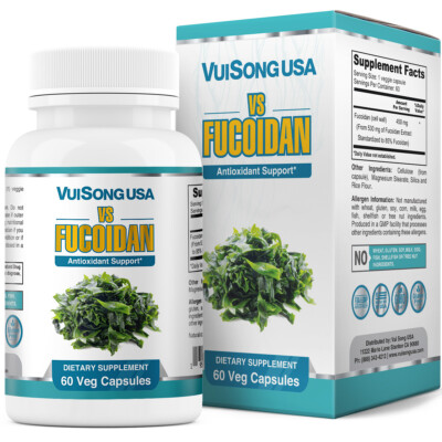 VS FUCOIDAN - SUPER FUCOIDAN WITH 450MG PER CAPSULE (60 / BOTTLE )