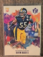 2019 Panini Chronicles - Gridiron Kings Purple #GK28 Devin Bush II /49 (RC)