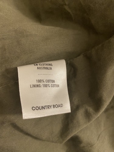 COUNTRY ROAD Womens Green Camouflage Lightweight LADIES Size XS Jacket VGC - Picture 7 of 7