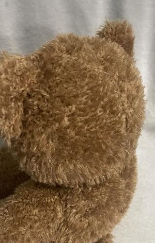 Build A Bear -Hearts n Hugs Doodle Paws Brown Teddy Red Heart Stitched Plush BAB - Picture 8 of 14