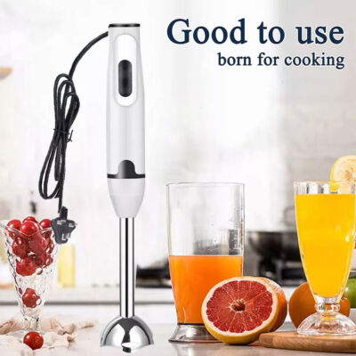 Stick Puree 400W Hand Blender Electric Stick Blender Curry Puree Food Mixer ...