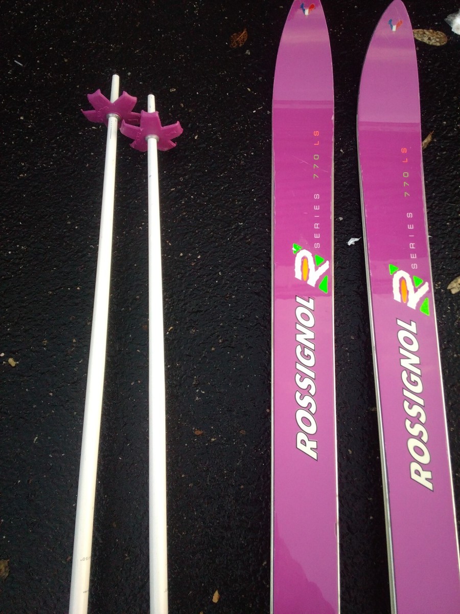 ROSSIGNOL 770 Women's Skis w/ MARKER Bindings and Scott poles | eBay