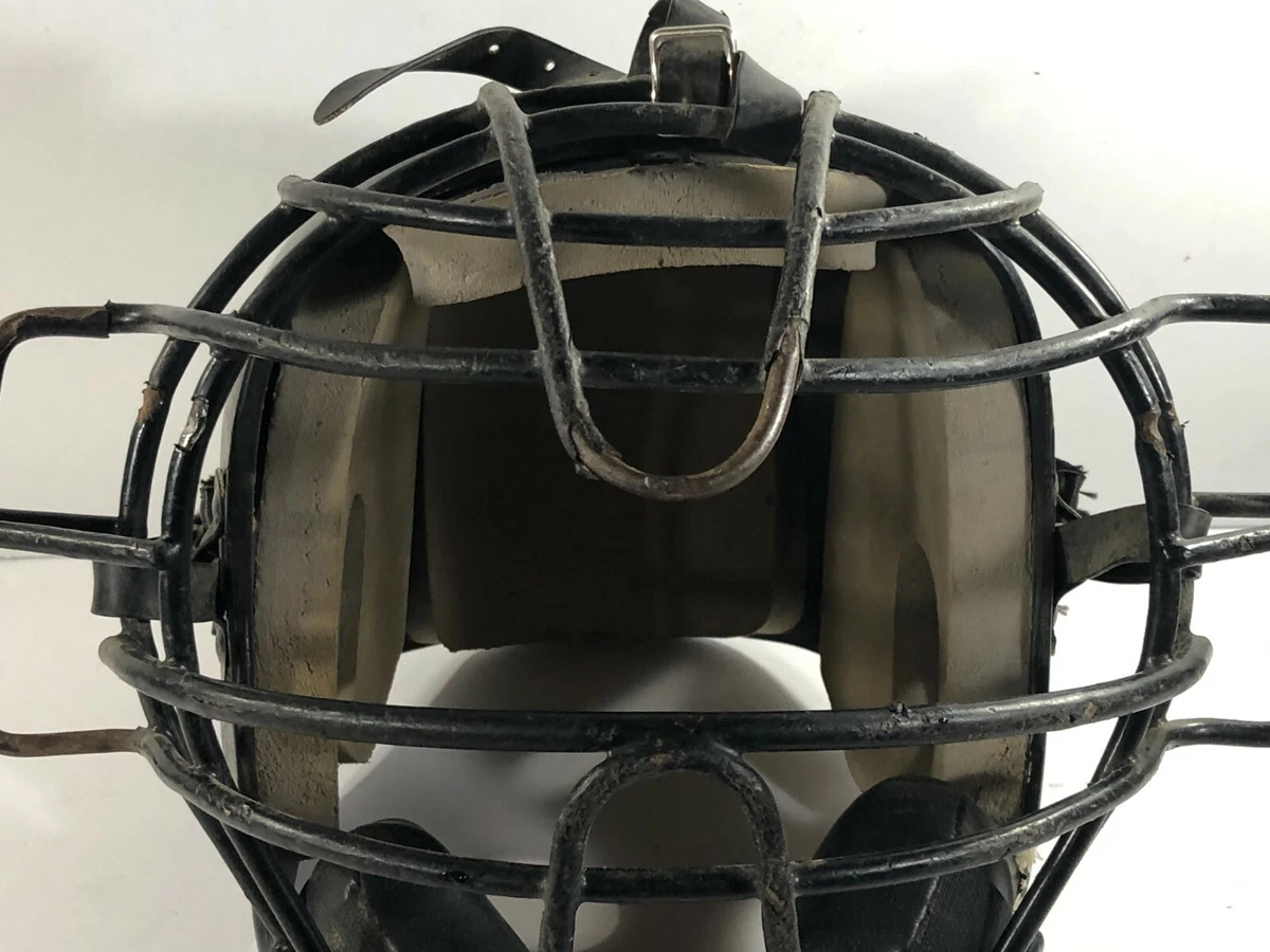 Vintage Rawlings Catchers Mask Helmet Small 6 5/8 - 6 3/4 Little League Baseball
