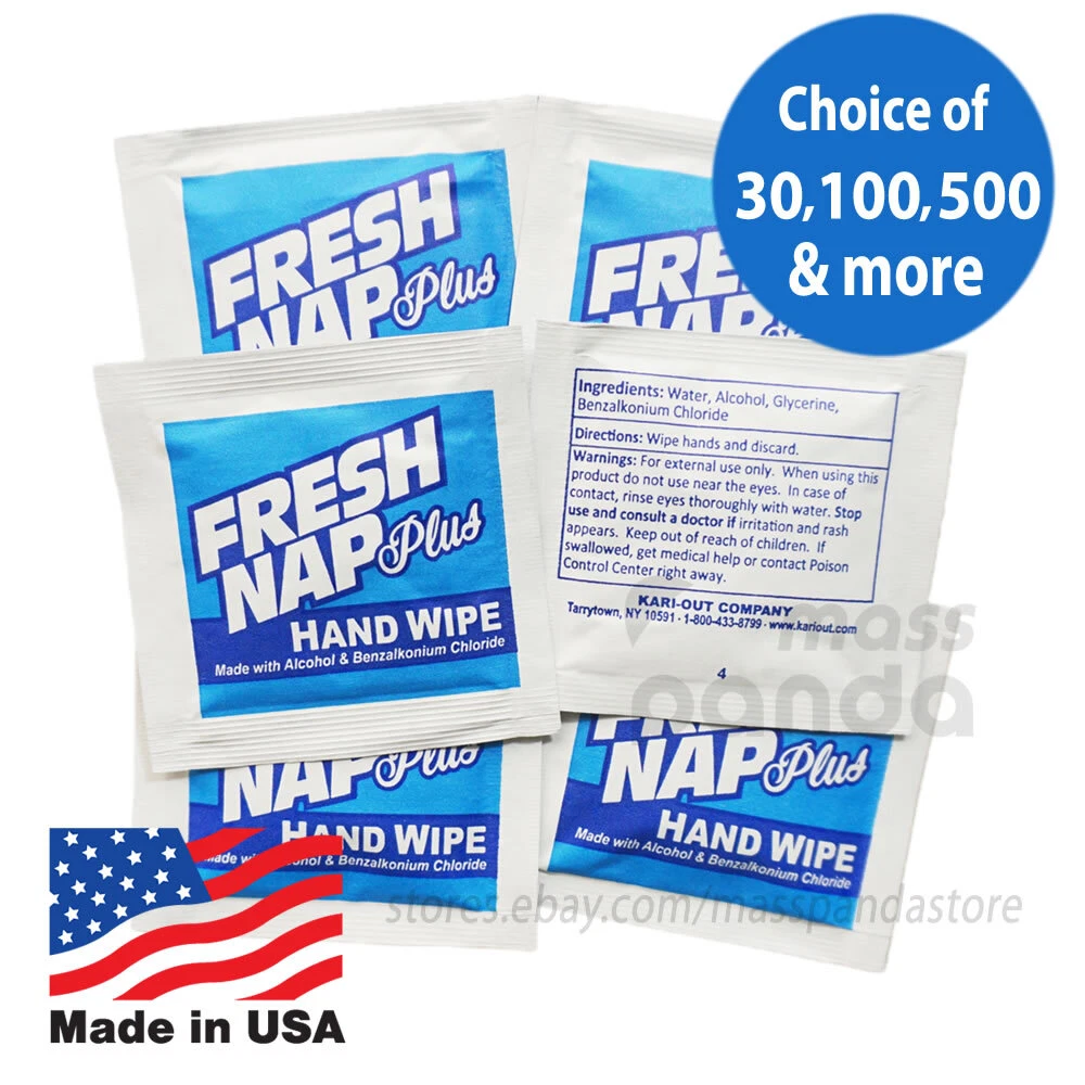 Moist 2024 hand towelettes