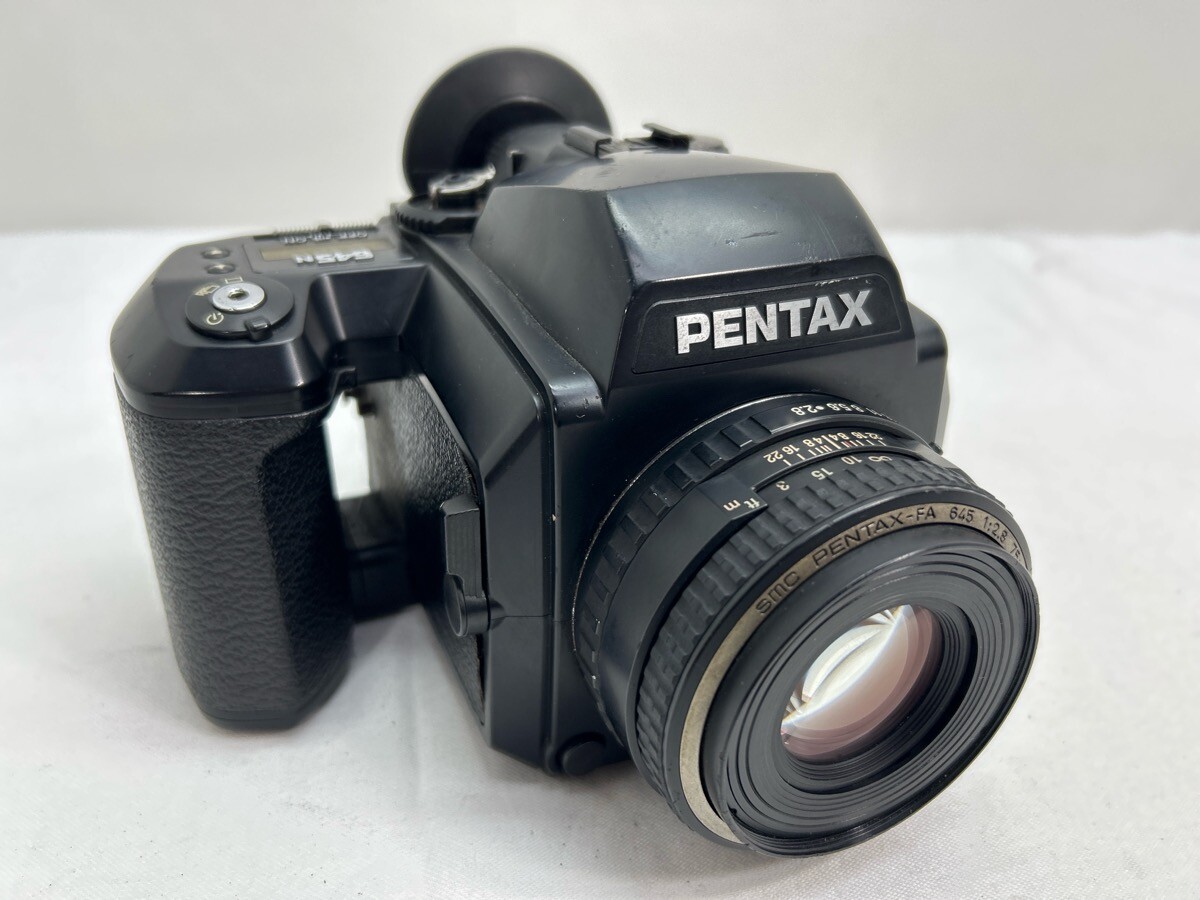 Pentax 645N Medium Format SLR Film Camera w/ SMC Pentax FA 645 75m (NJL025413) eBay