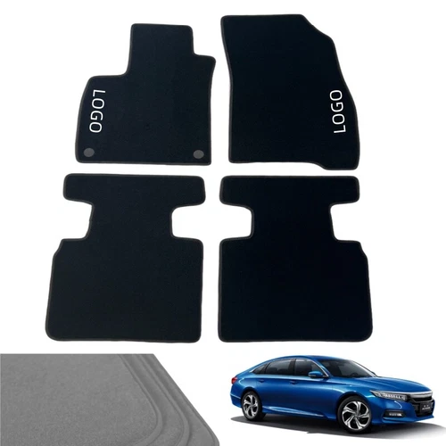 For Honda Accord 1994-2025 Car Floor Mats Original Velour Carpets Auto Pads - Picture 8 of 34