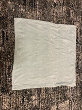 Cloud Island Light Mint Green White Polka Dot Baby Blanket Fleece Dots EXC COND