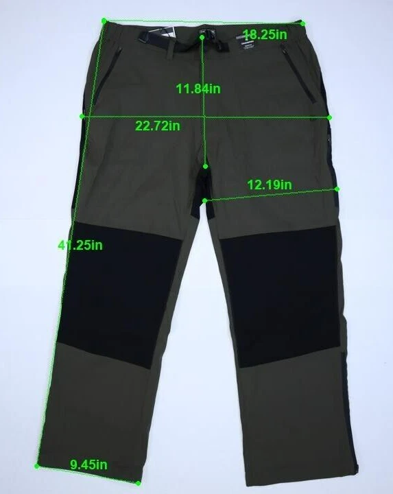Craghoppers Clásico Kiwi Pro Aventura Pantalones Bosque Verde Pantalón Para Hombres 40 Foto 2 de 4
